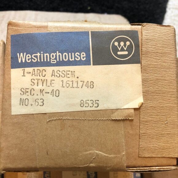WESTINGHOUSE 1611748 S.R. NO. 63 ARCING CONTACT - Picture 2 of 2